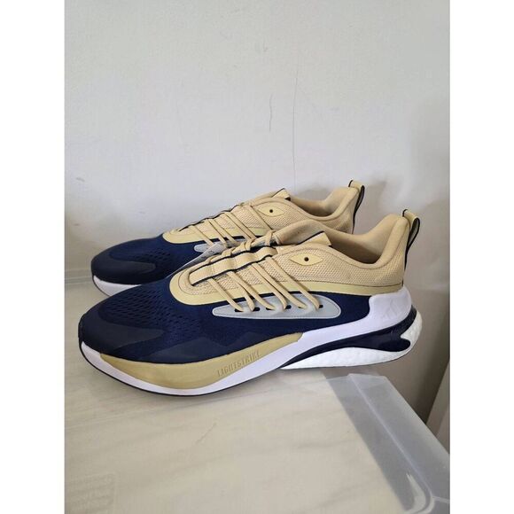 adidas Alphaboost V2 Georgia Tech US Mens 14 NWT - Picture 1 of 12